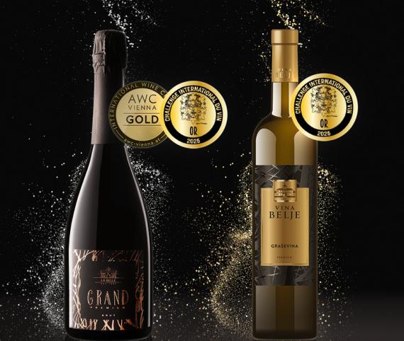 Zlata za pjenu&scaron;ac La Belle Grand i premium gra&scaron;evinu
